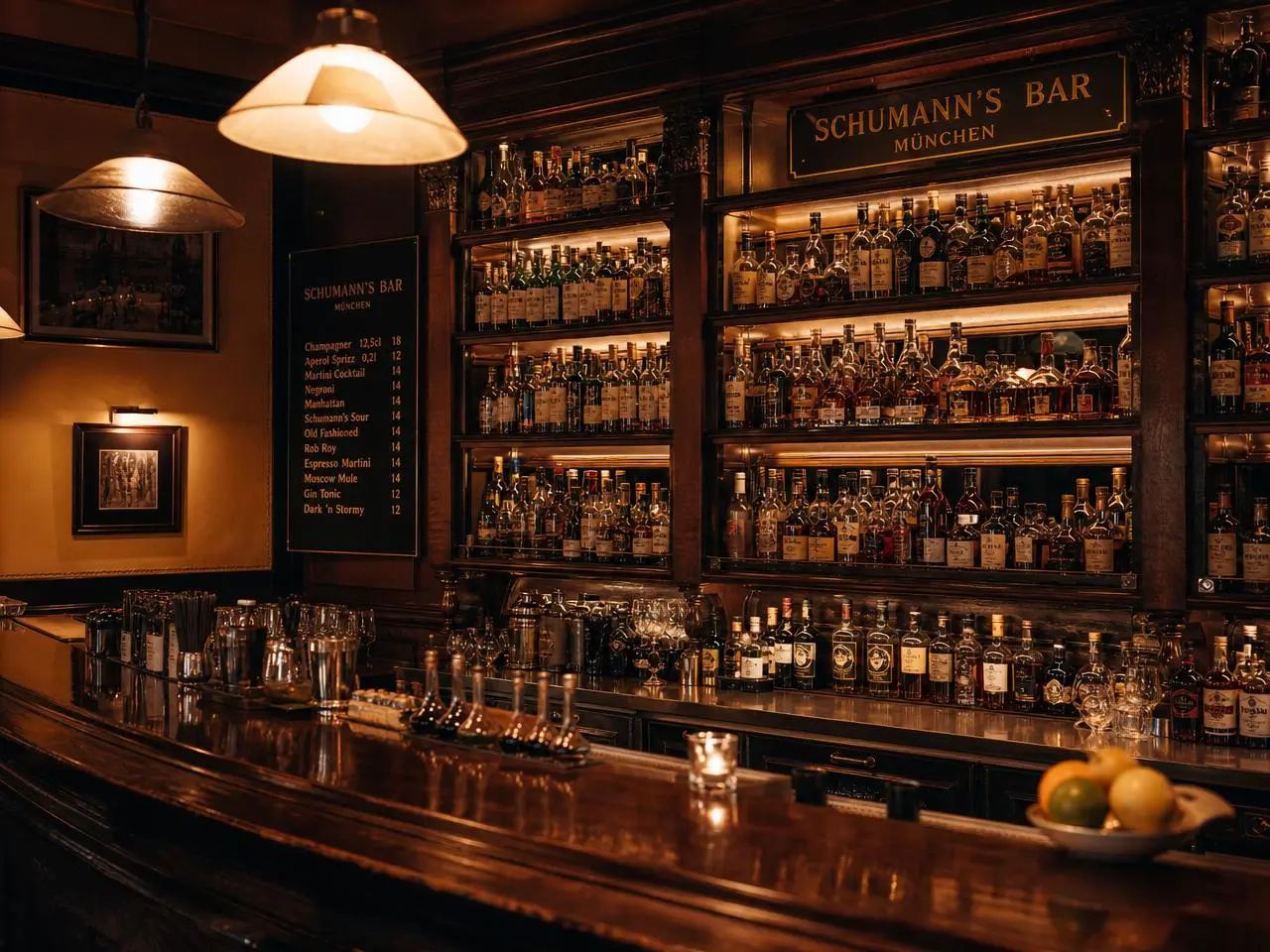 Schumann's Bar München Interieur – Cocktails am Odeonsplatz