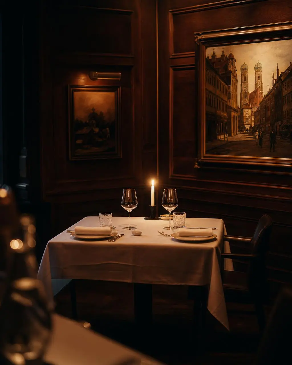 Sternerestaurant Interieur München – Dinner Date mit AMIRA Escorts