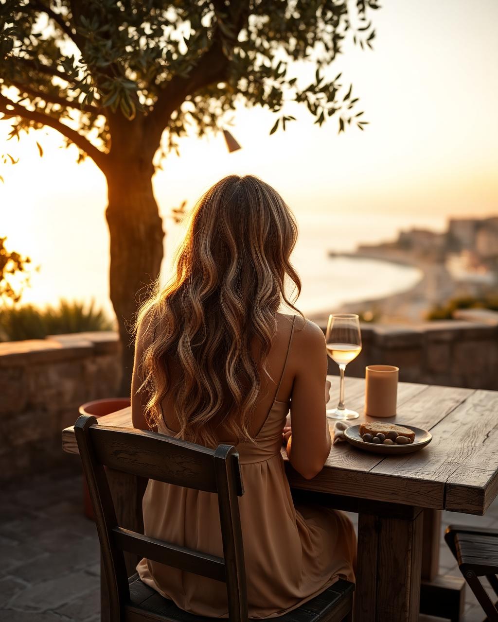 Dinner bei Sonnenuntergang – Reisebegleitung Côte d'Azur