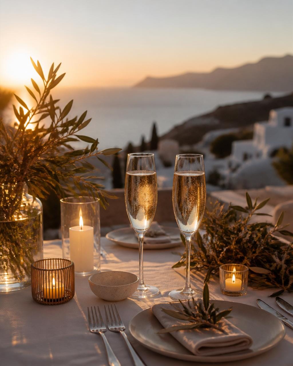 Dinner bei Sonnenuntergang – Reisebegleitung Côte d'Azur